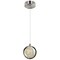 Cwi Lighting Salvador 4 in LED Integrated Polished Nickel Pendant 1673P4-1-613 - alternate 5